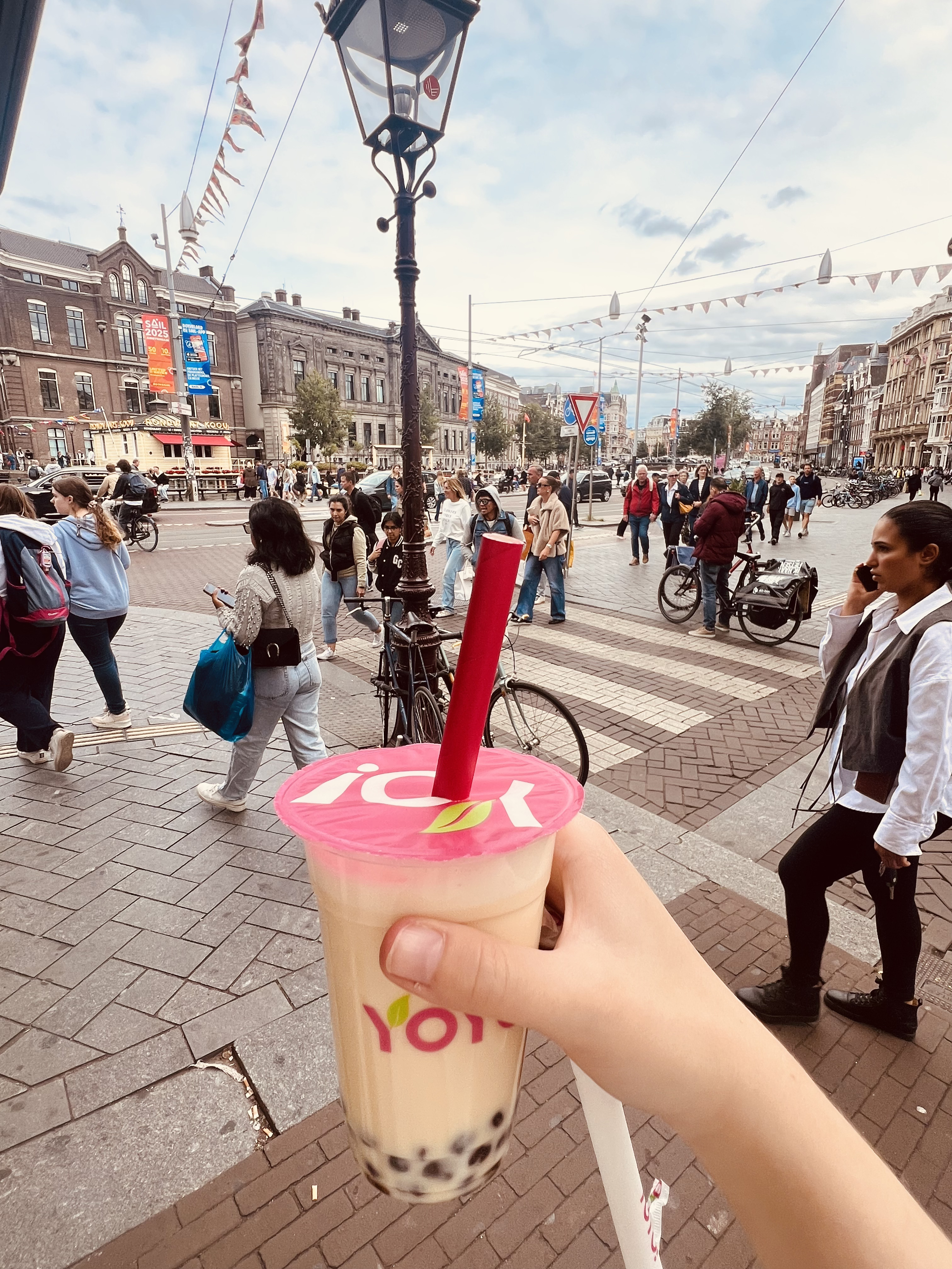 Bubble tea on the way home